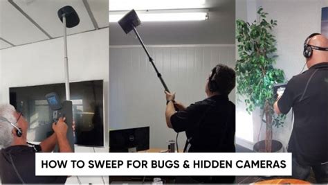 How to Sweep For Bugs and Hidden Cameras .